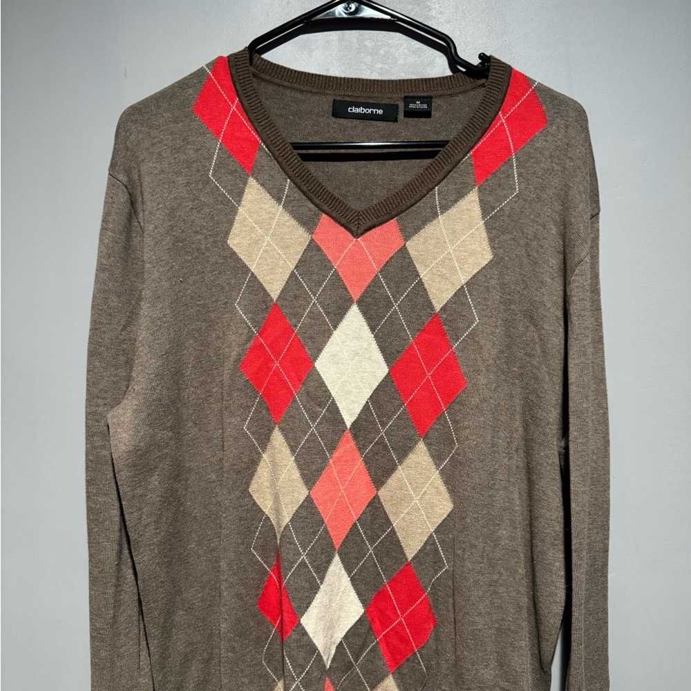 Claiborne Brown Knit Sweater